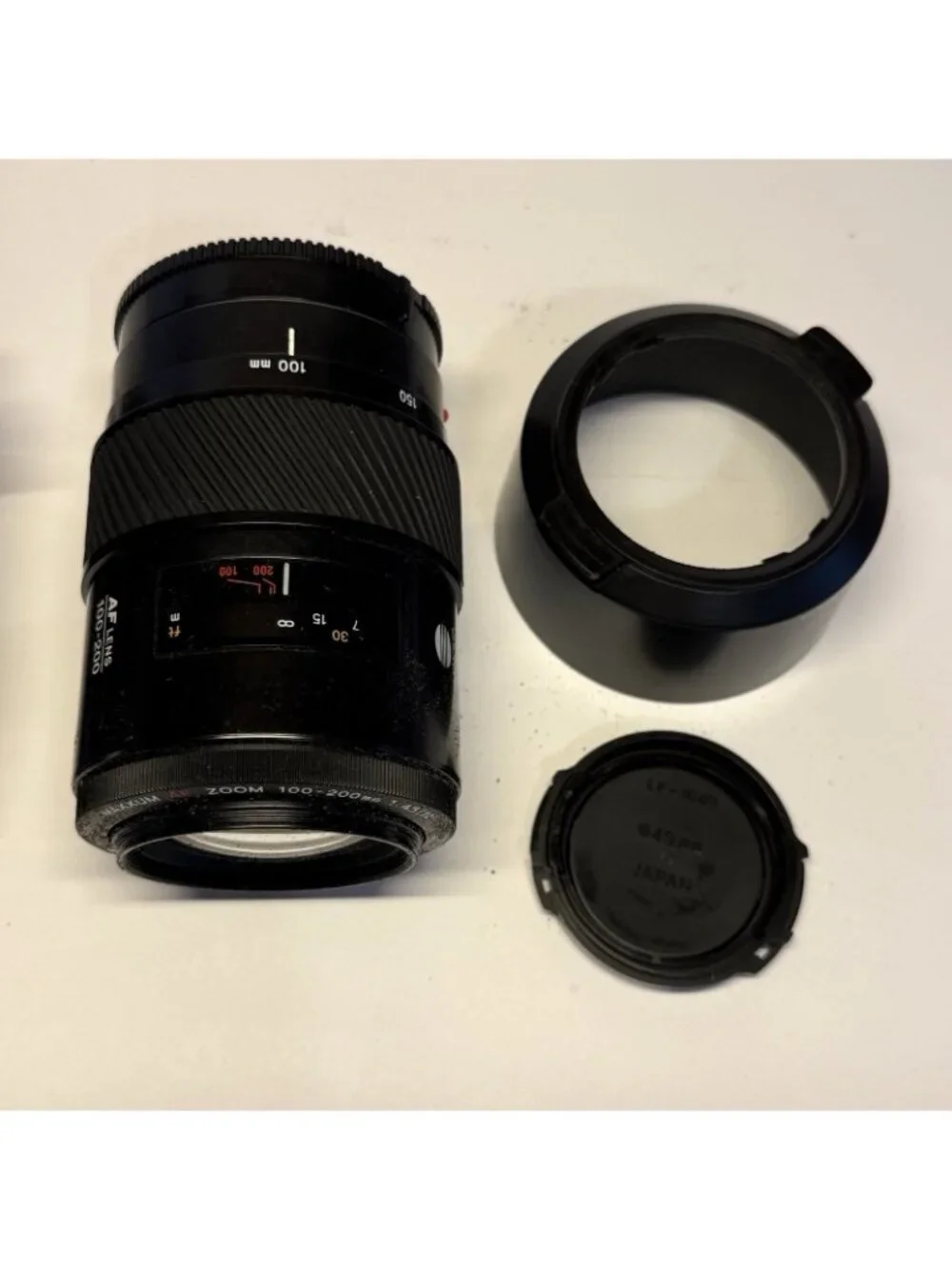 Minolta Maxxum 3000i  Camera + 3 Lenses AF50, AF 28-85, AF100-200 Untested